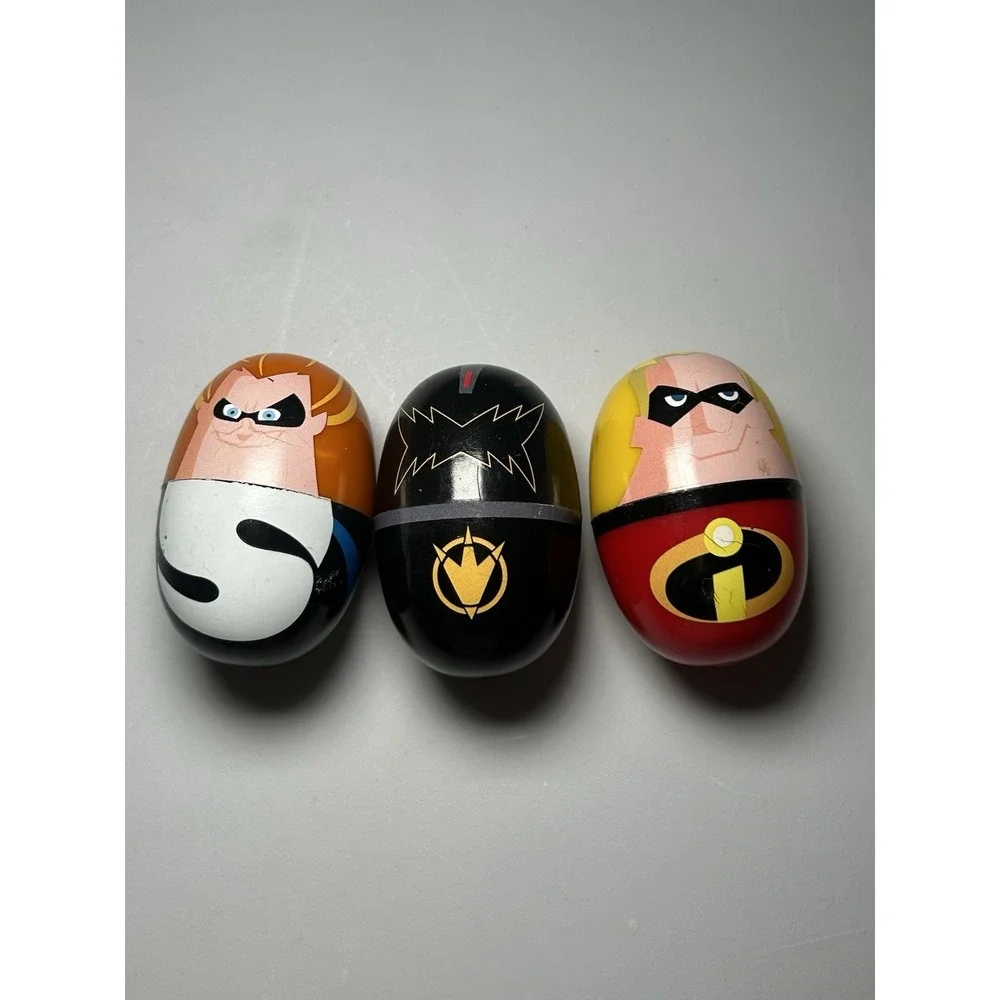 Kellogg's Disney 2005-2006 Weeble Wobble Promo Cereal Toy Beanz
